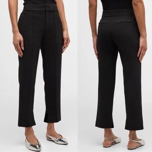 A.L.C. Black Cropped Flare Pants